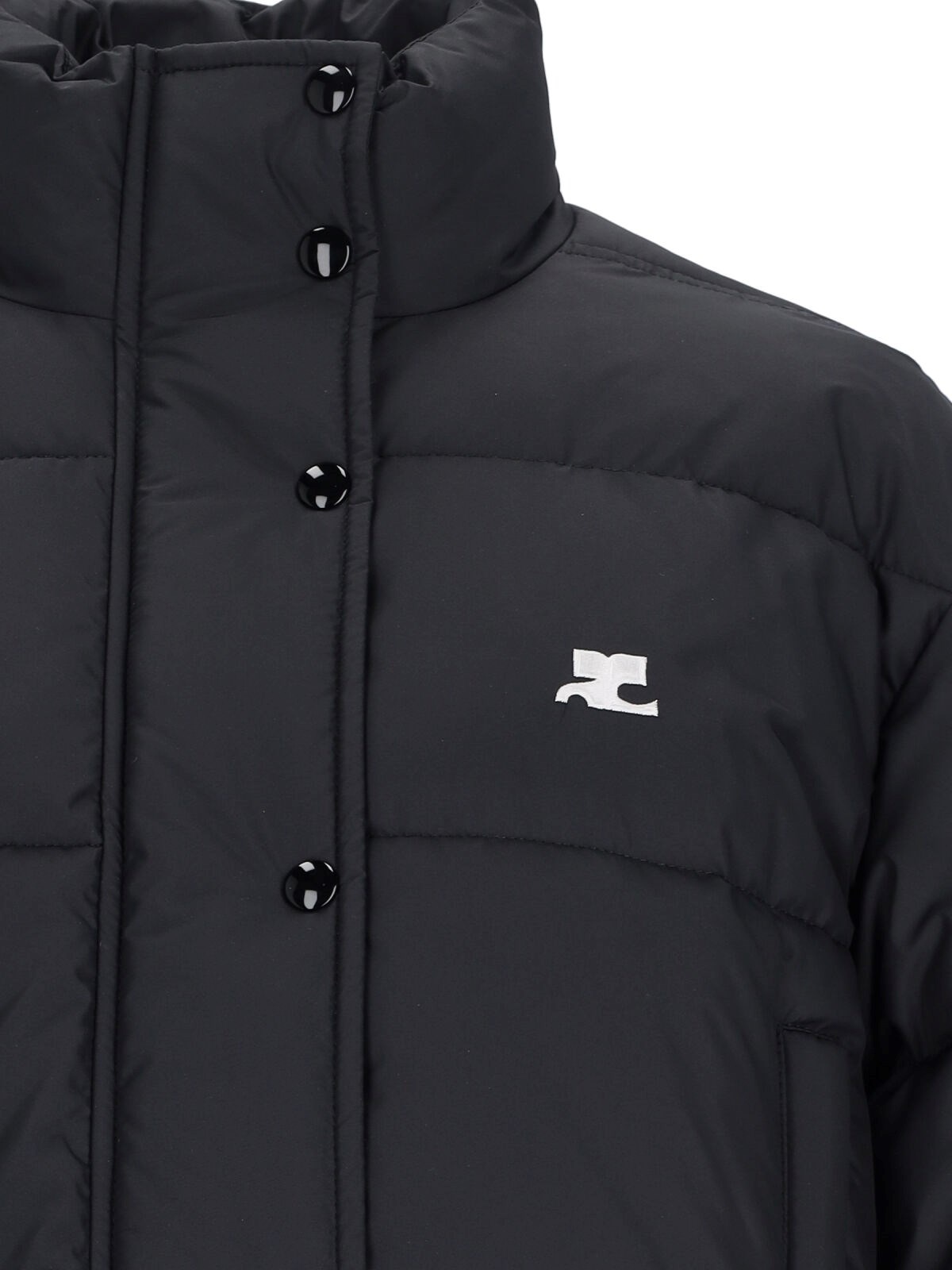 LOGO CROP DOWN JACKET - 3