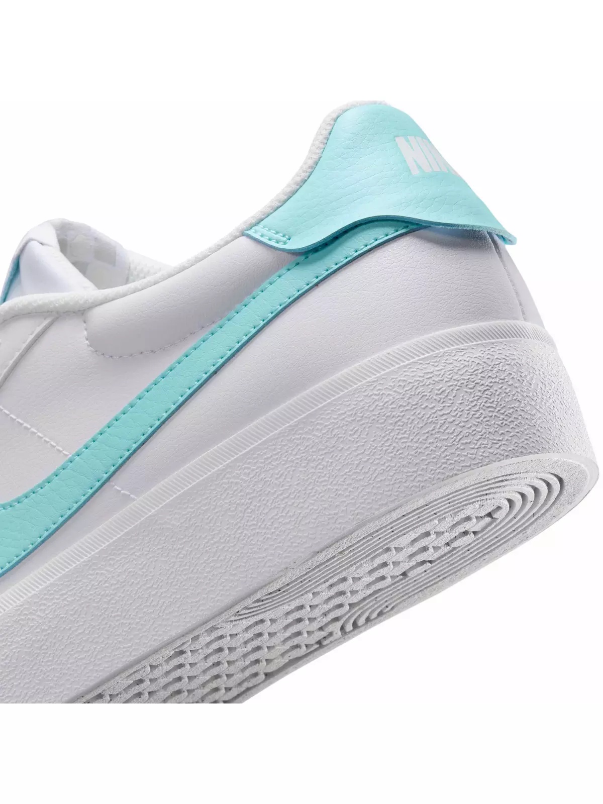 Court Shot "White/Glacier Ice" Men's Shoe - 8