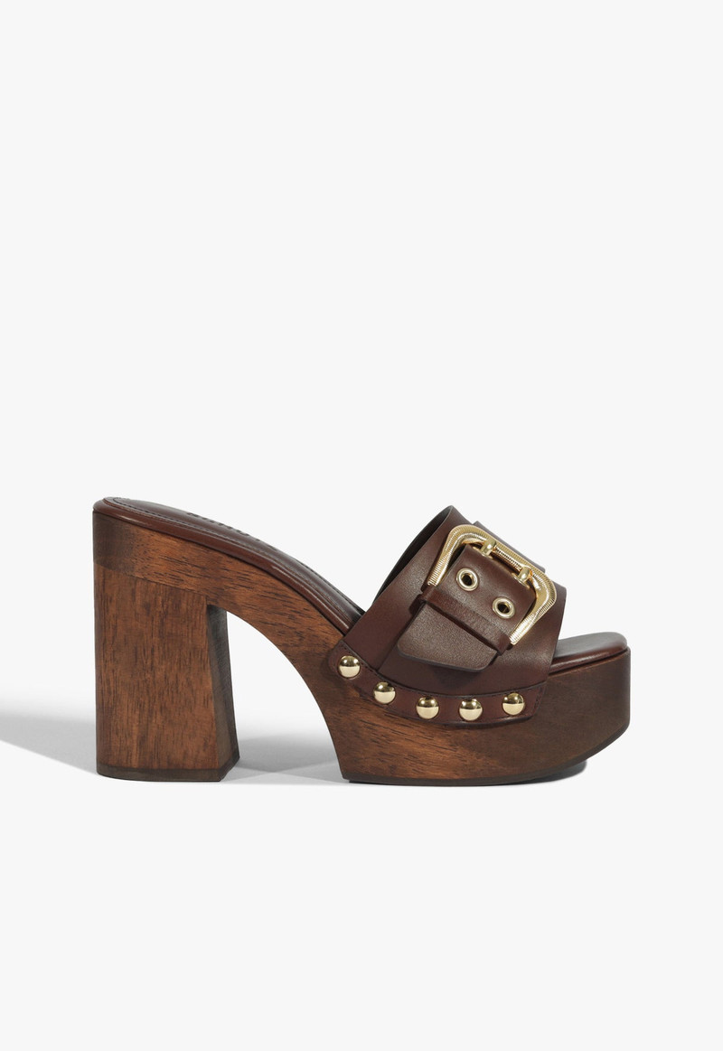Irie Platform Leather Sandal 1