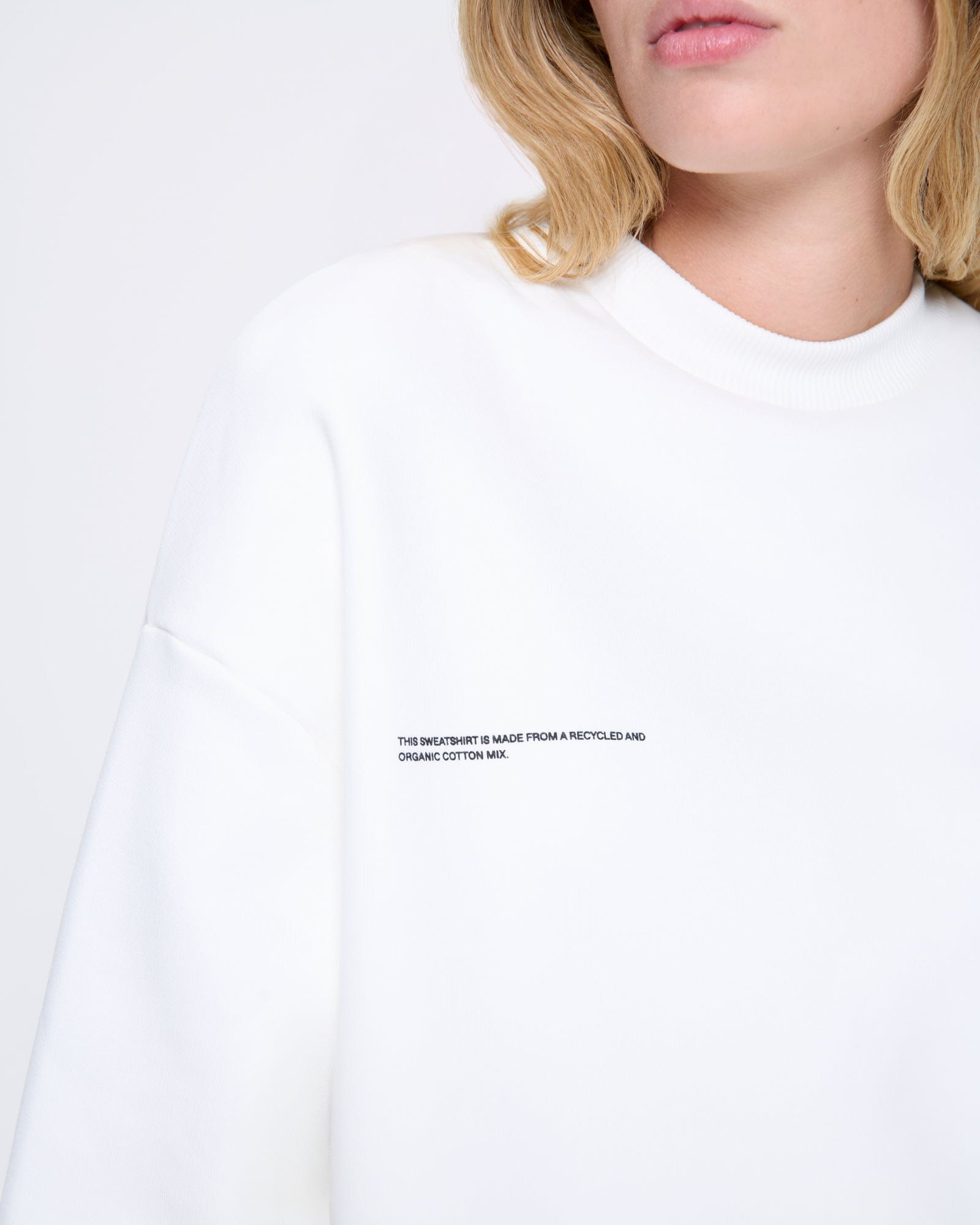 Womens 365 Heavyweight Sweatshirt - Off-White - 4