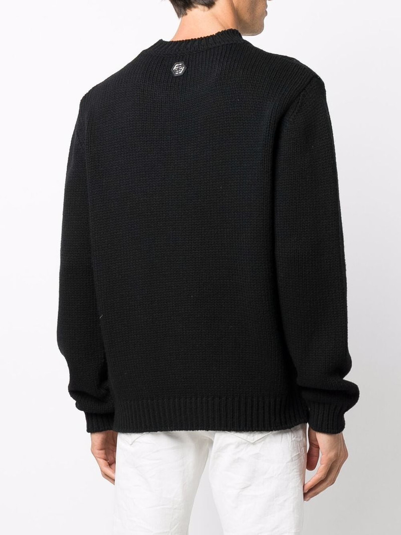 patterned intarsia-knit jumper 5