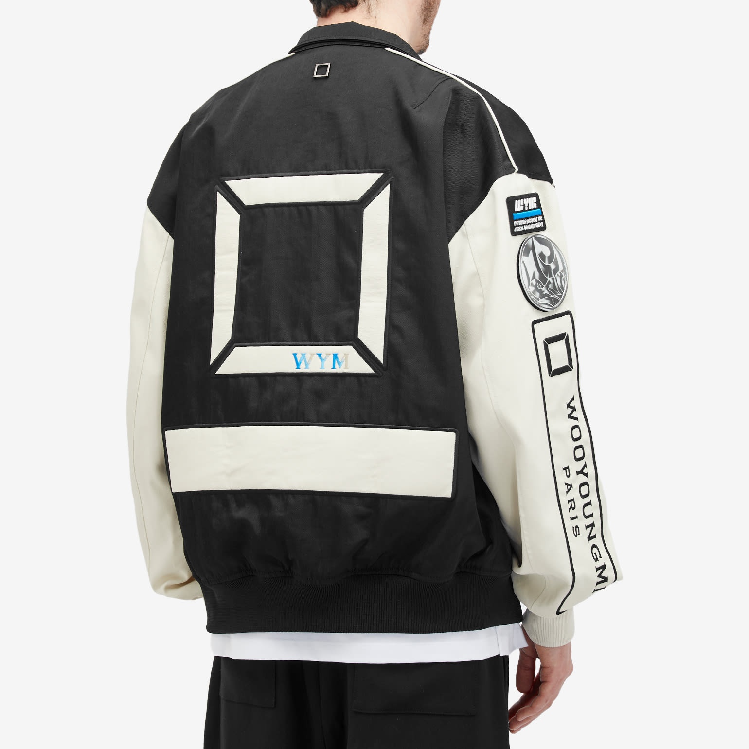 Wooyoungmi Logo Varsity Jacket - 3