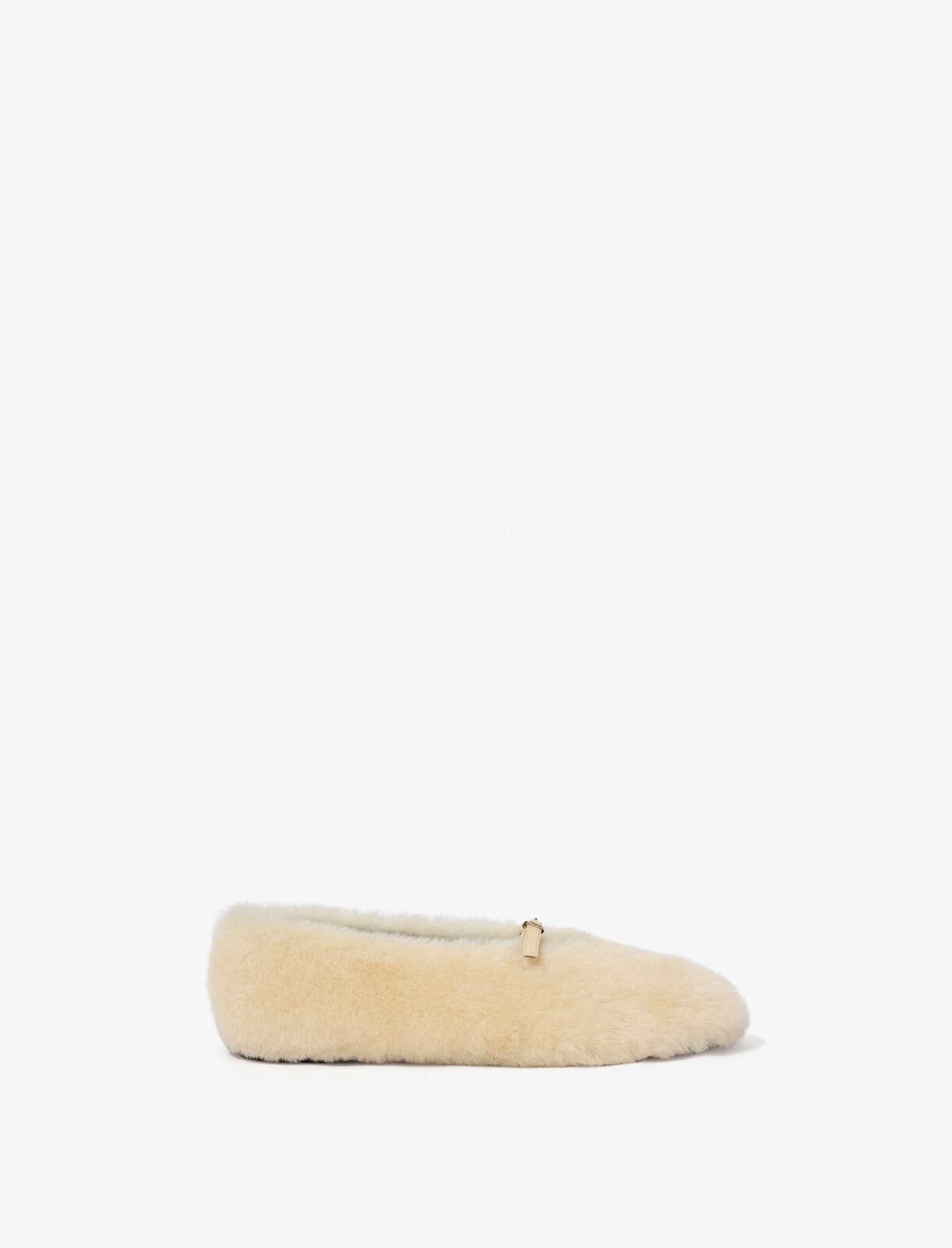 Tee Mary Jane Flats in Shearling - 1