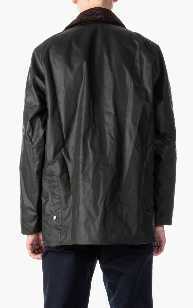 BEDALE WAX JACKET SAGE - 7