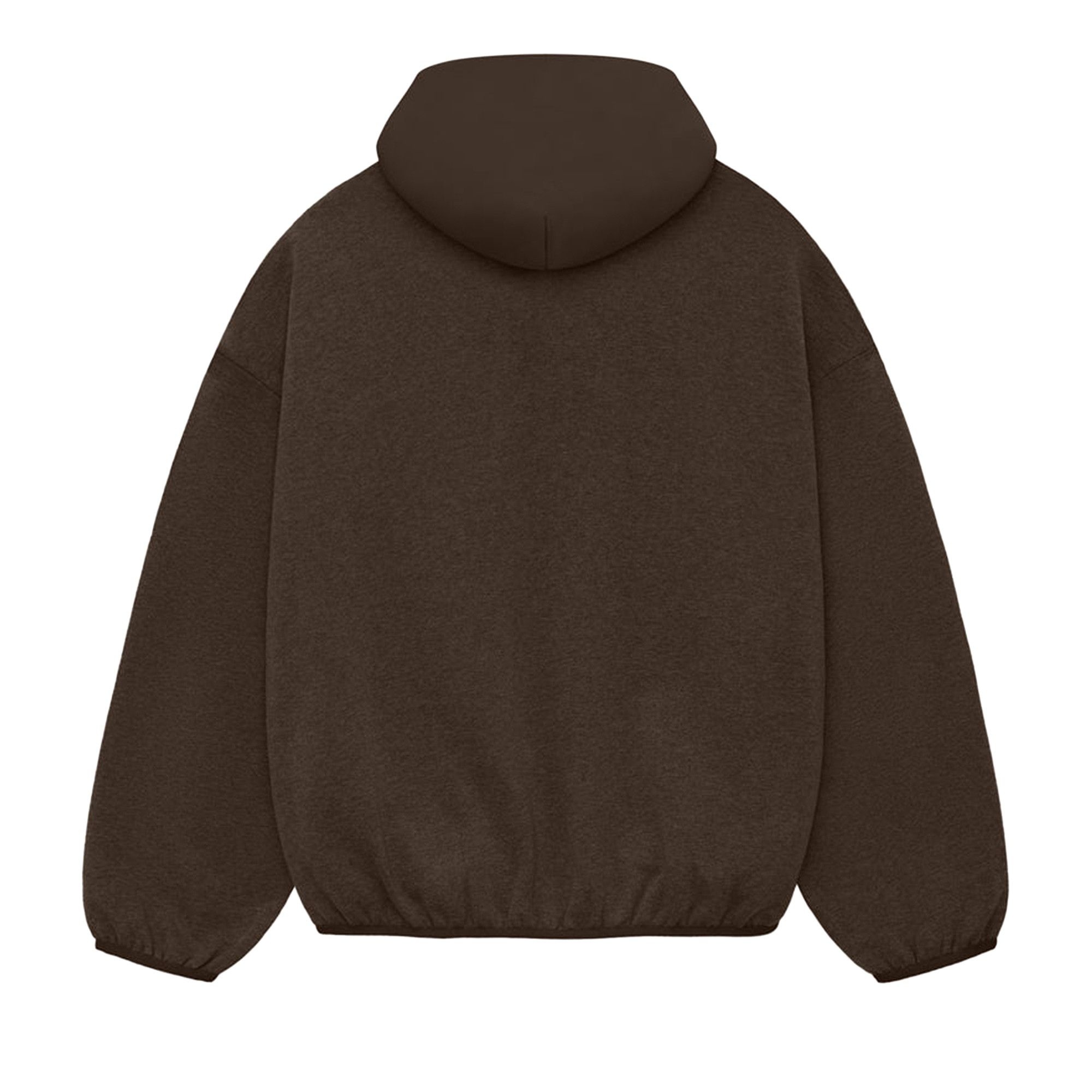 Fear of God Essentials Nylon Fleece Hoodie 'Heather Wood/Wood' - 2