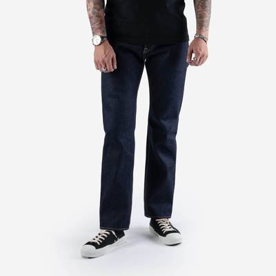 Iron Heart IH-666S-UHR 21/23oz Ultra Heavy Raw Selvedge Denim Slim Straight Cut Jeans - Indigo outlook