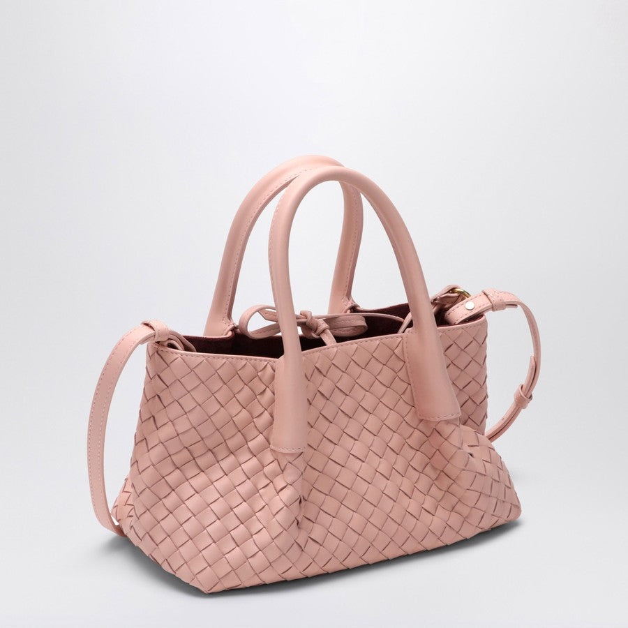 Bottega Veneta Women Pink Small Pinacoteca Bag - 2