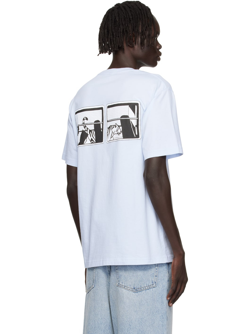 Blue Kenzo Paris 'KENZO City' T-shirt - 3