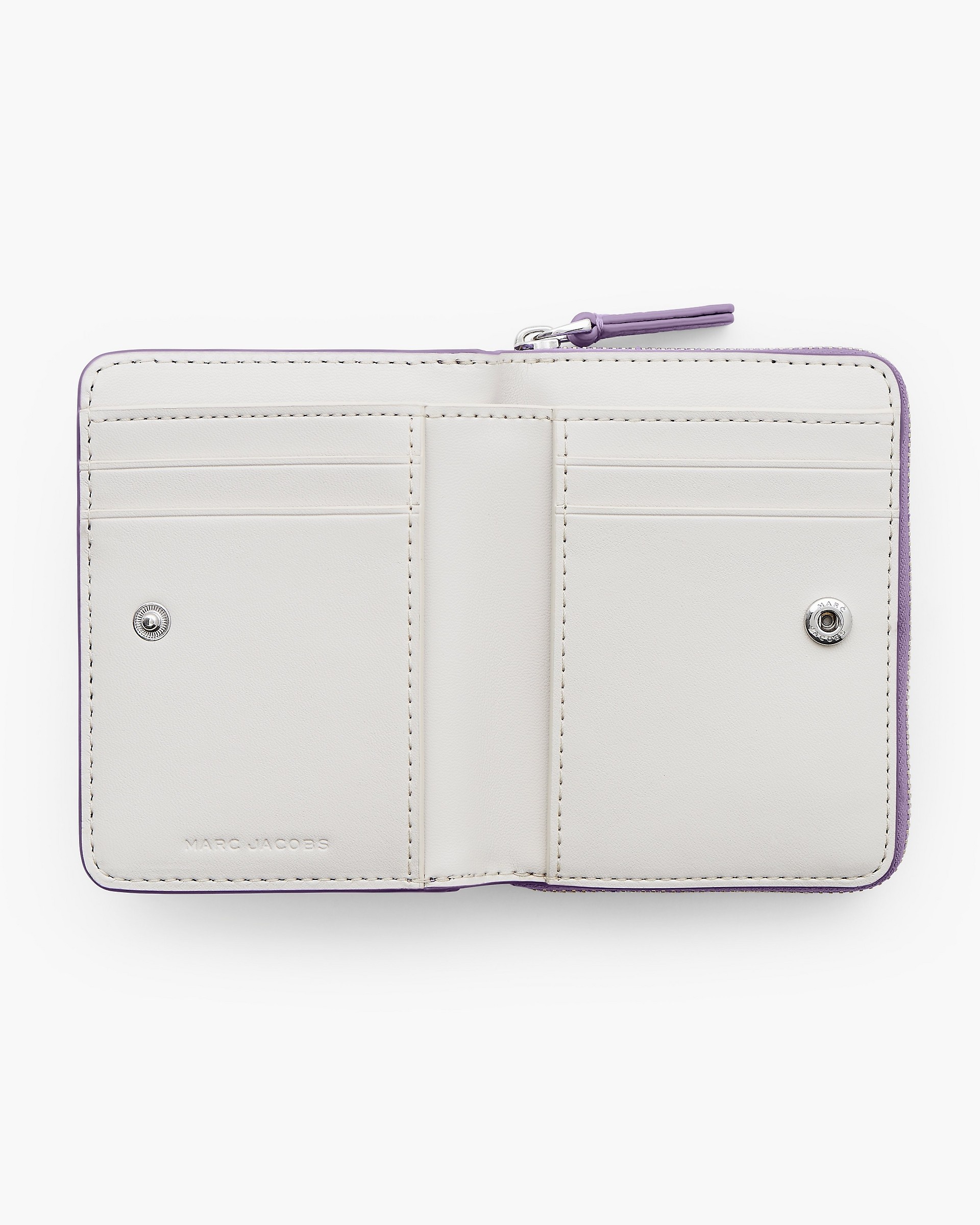 THE LEATHER MINI COMPACT WALLET - 2