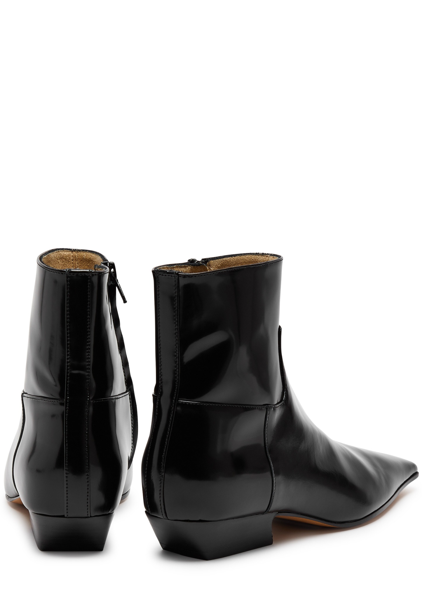 Marfa 30 leather ankle boots - 3