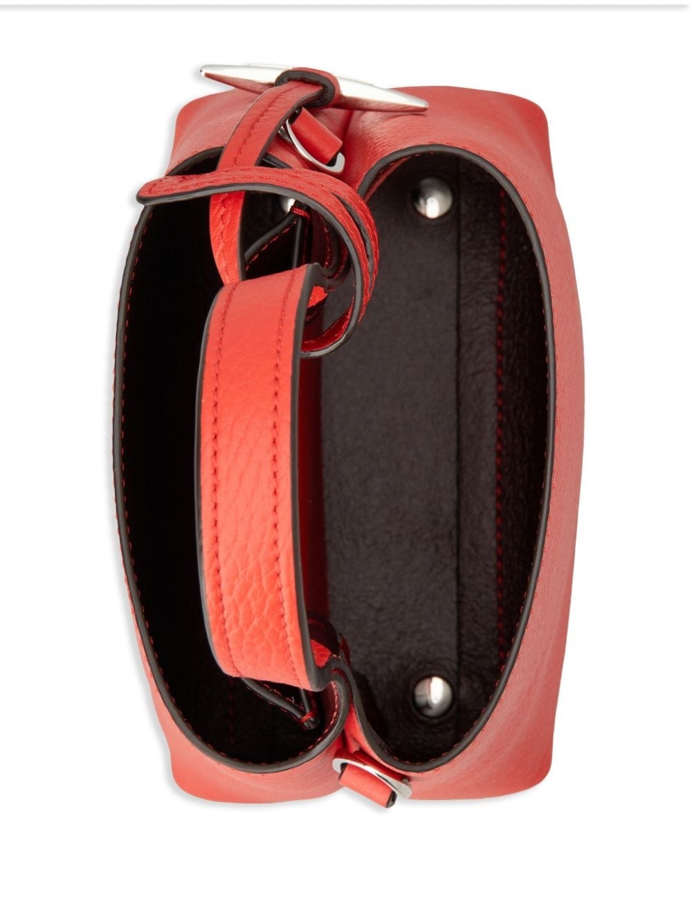 mini leather tote bag - 4