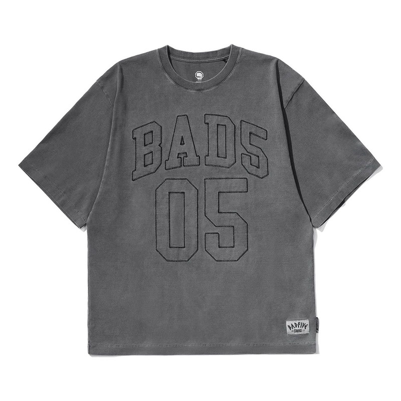Li-Ning BadFive Logo Number Loose Fit T-shirt 'Washed Black' AHST293-3 - 1