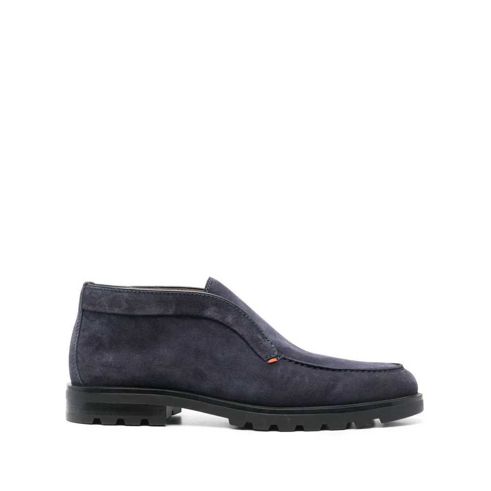 Santoni Blue Boots Men - 1