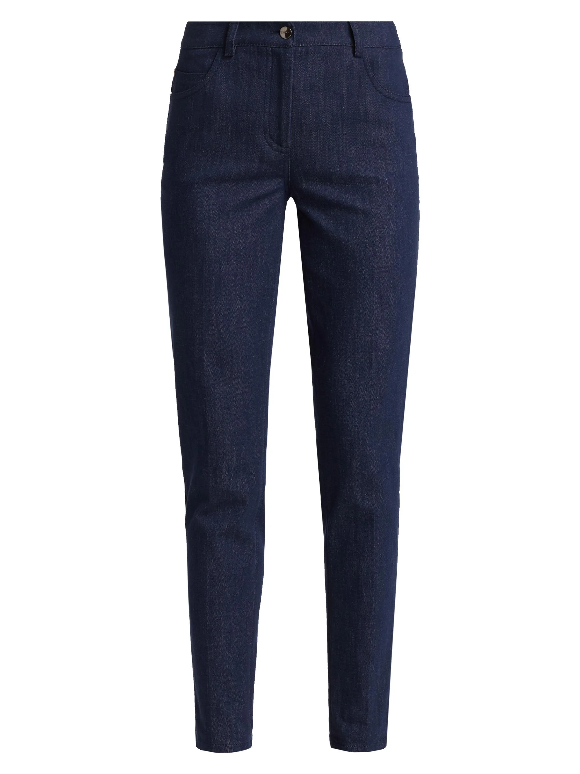 Women's Magda Elasticized Cuffed Trousers - Denim - 1