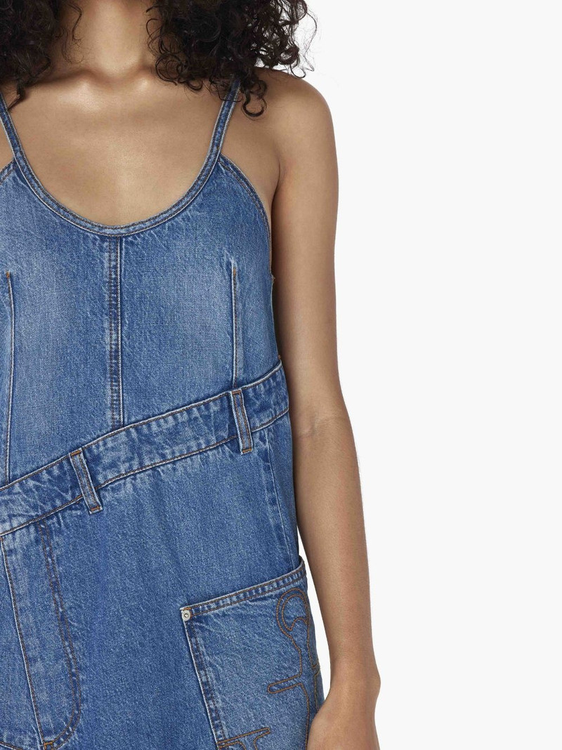 TWISTED DENIM DRESS 5