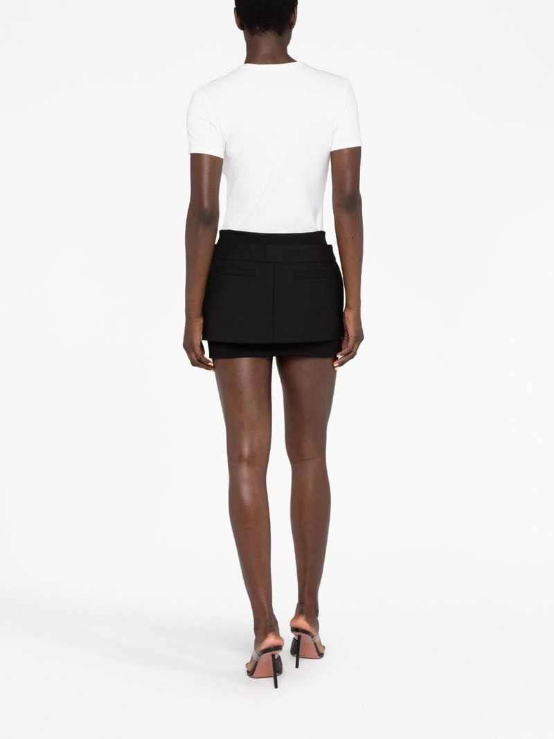ribbed-band miniskirt 6