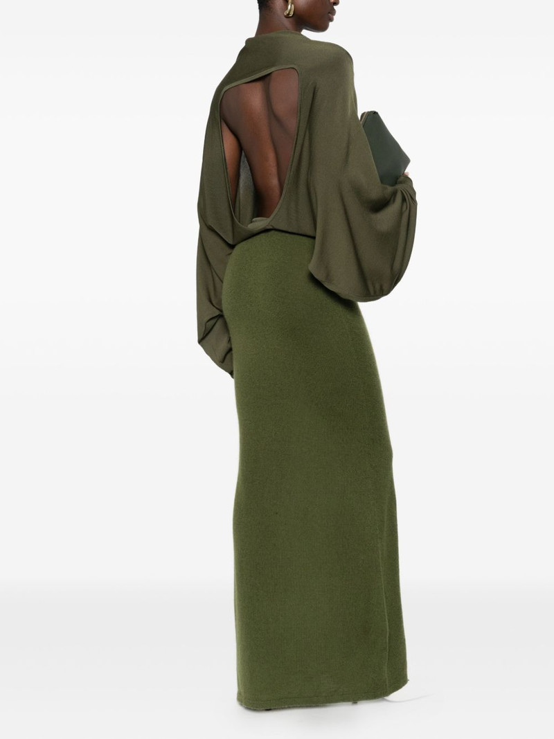 AYA MUSE long sleeve maxi dress outlook