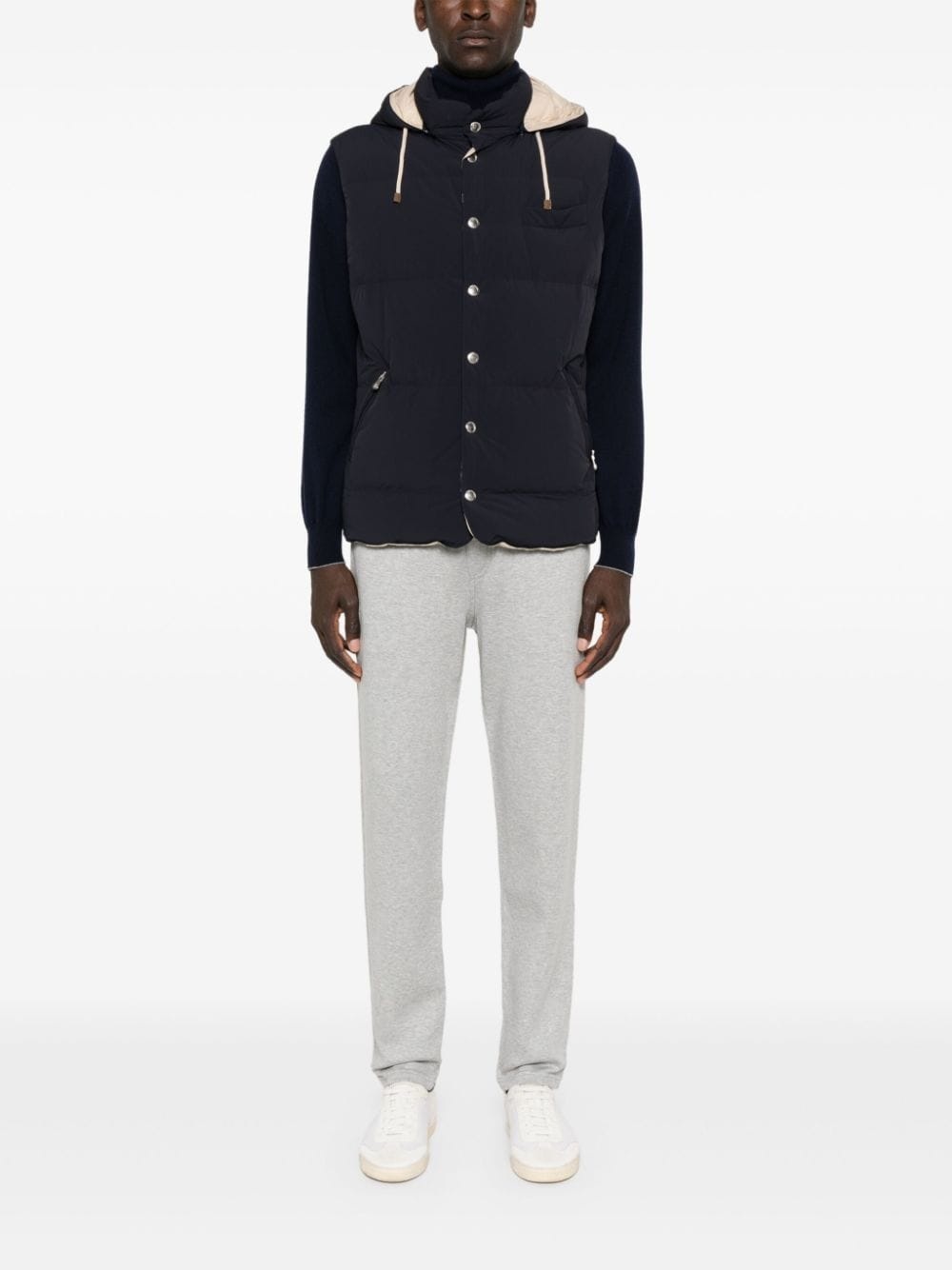drawstring track pants - 2