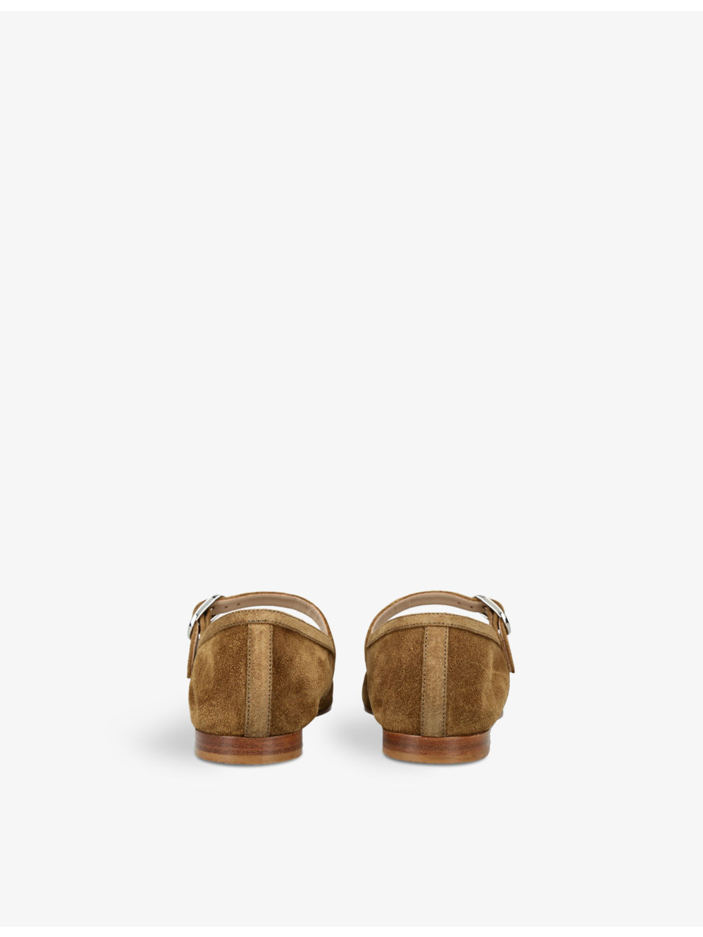 Mary Jane suede flats - 4