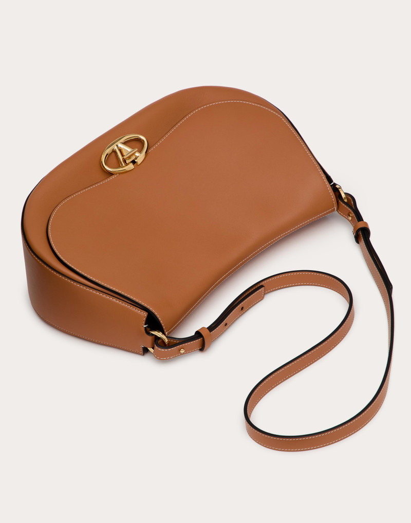 Valentino VALENTINO GARAVANI OHVAL MEDIUM SHOULDER BAG IN NAPPA CALFSKIN outlook