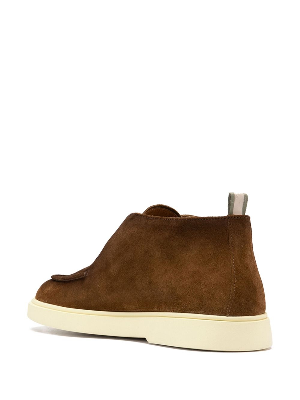 suede low-top sneakers - 3