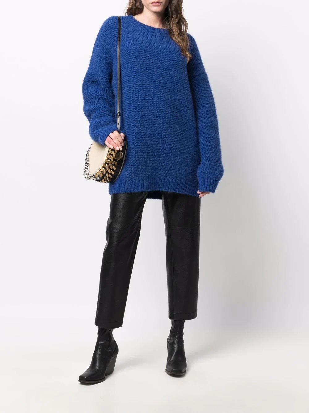 oversized knitted jumper - 2