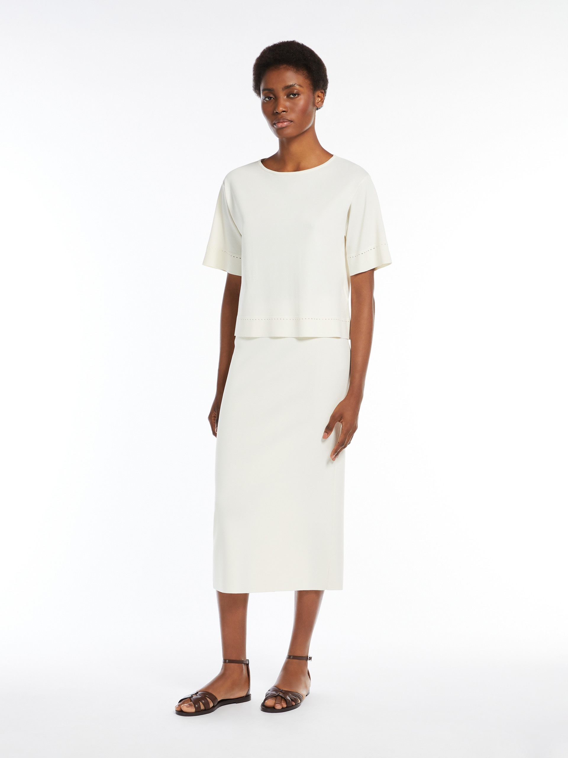 【関税＆送料込み】Max Mara Alce - Viscose Crepe Skirt 関税＆送料込み】Max Mara Alce - Viscose Crepe Skirt Alce