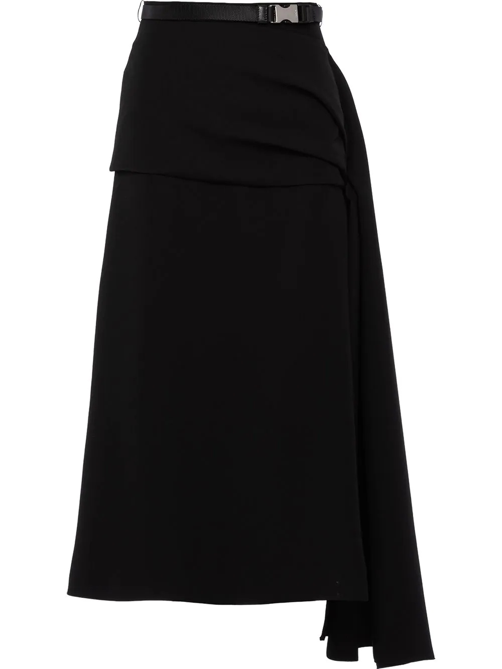 asymmetric A-line skirt - 1