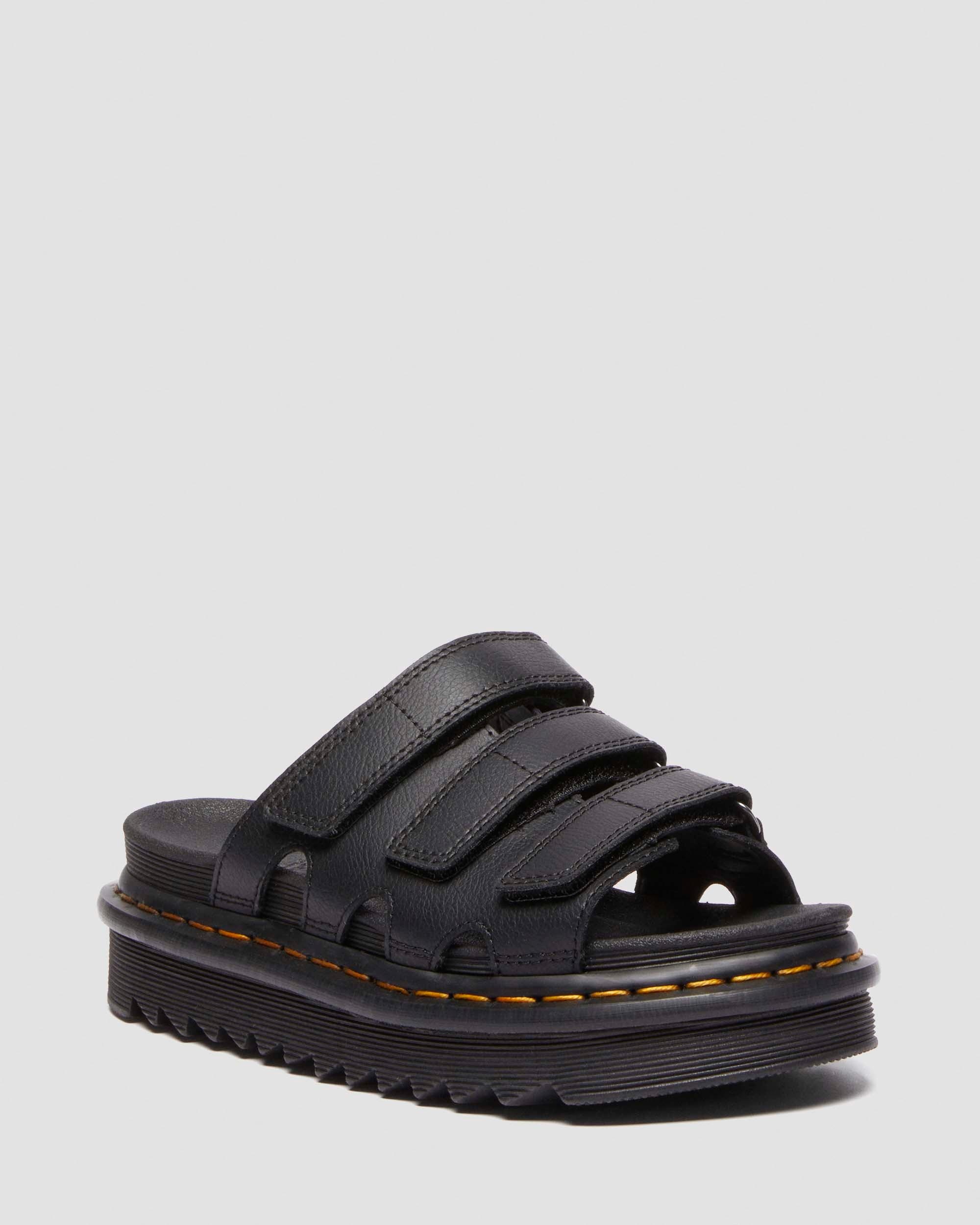 Raine Slide Athena Leather Sandals - 5