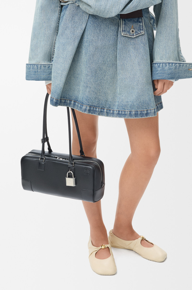 Loewe Amazona 31 cropped bag in shiny calfskin outlook