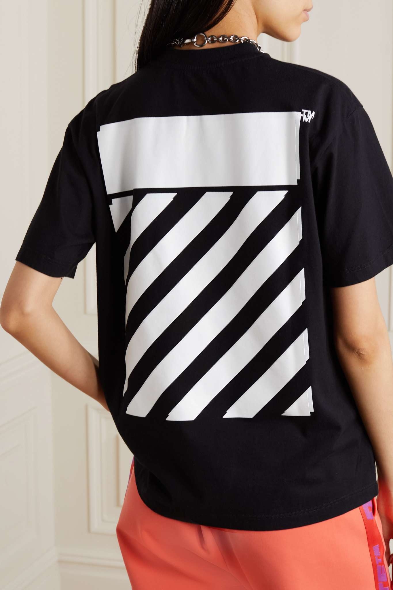 Printed cotton-jersey T-shirt - 3