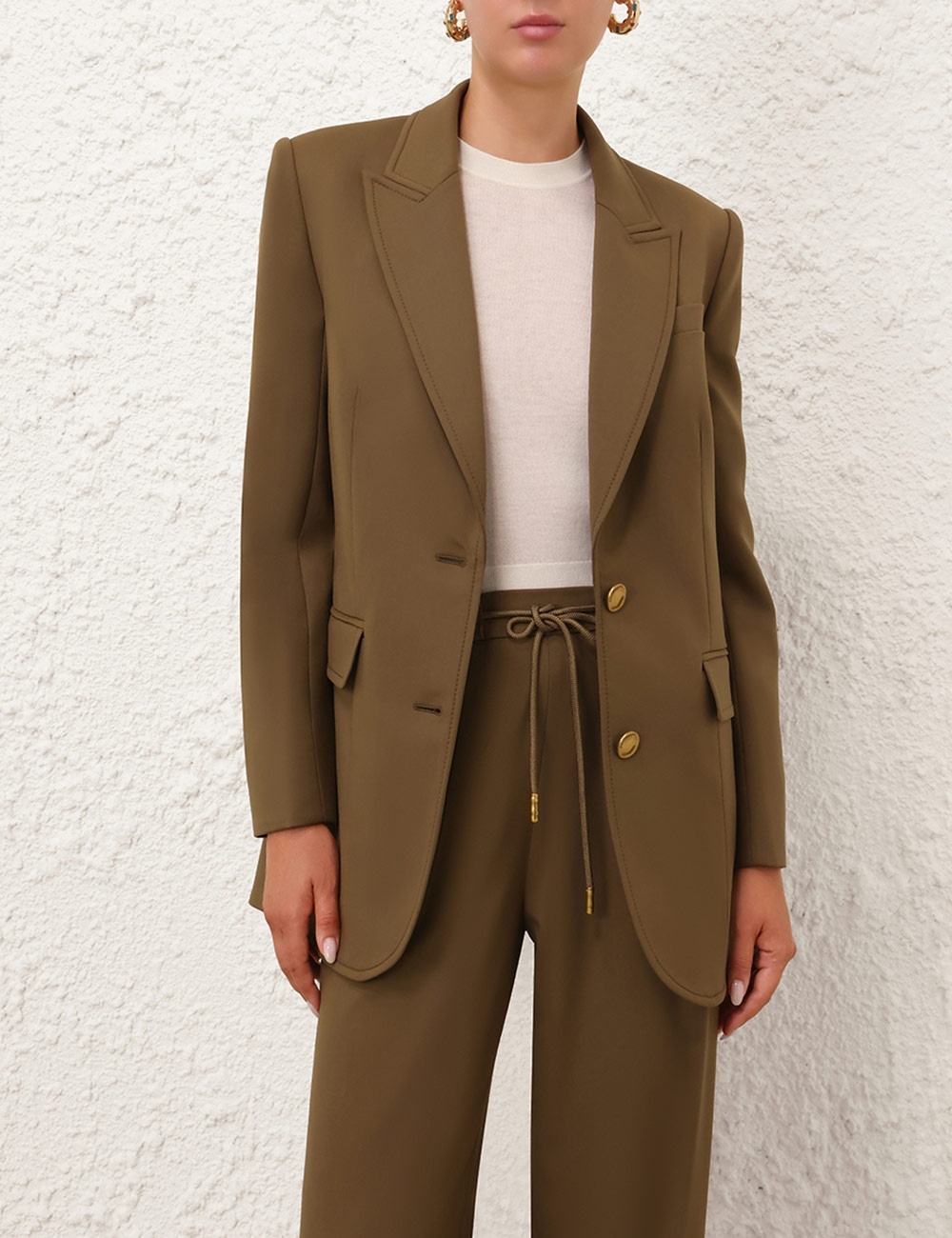 CRUSH SINGLE BREASTED JACKET - 2
