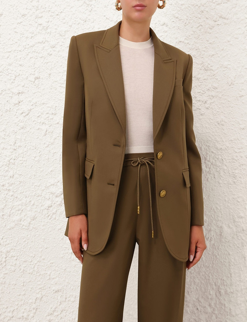 Zimmermann CRUSH SINGLE BREASTED JACKET outlook