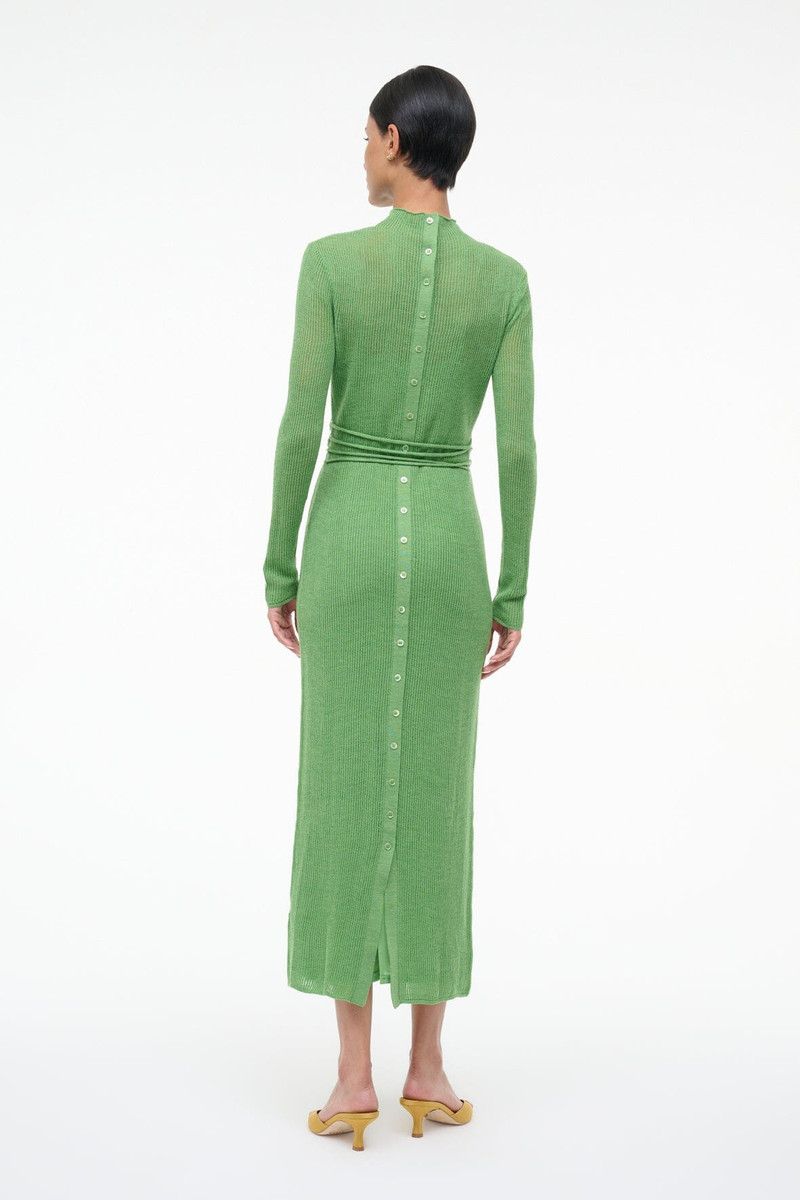STAUD MARIANNE DRESS LEAF 6