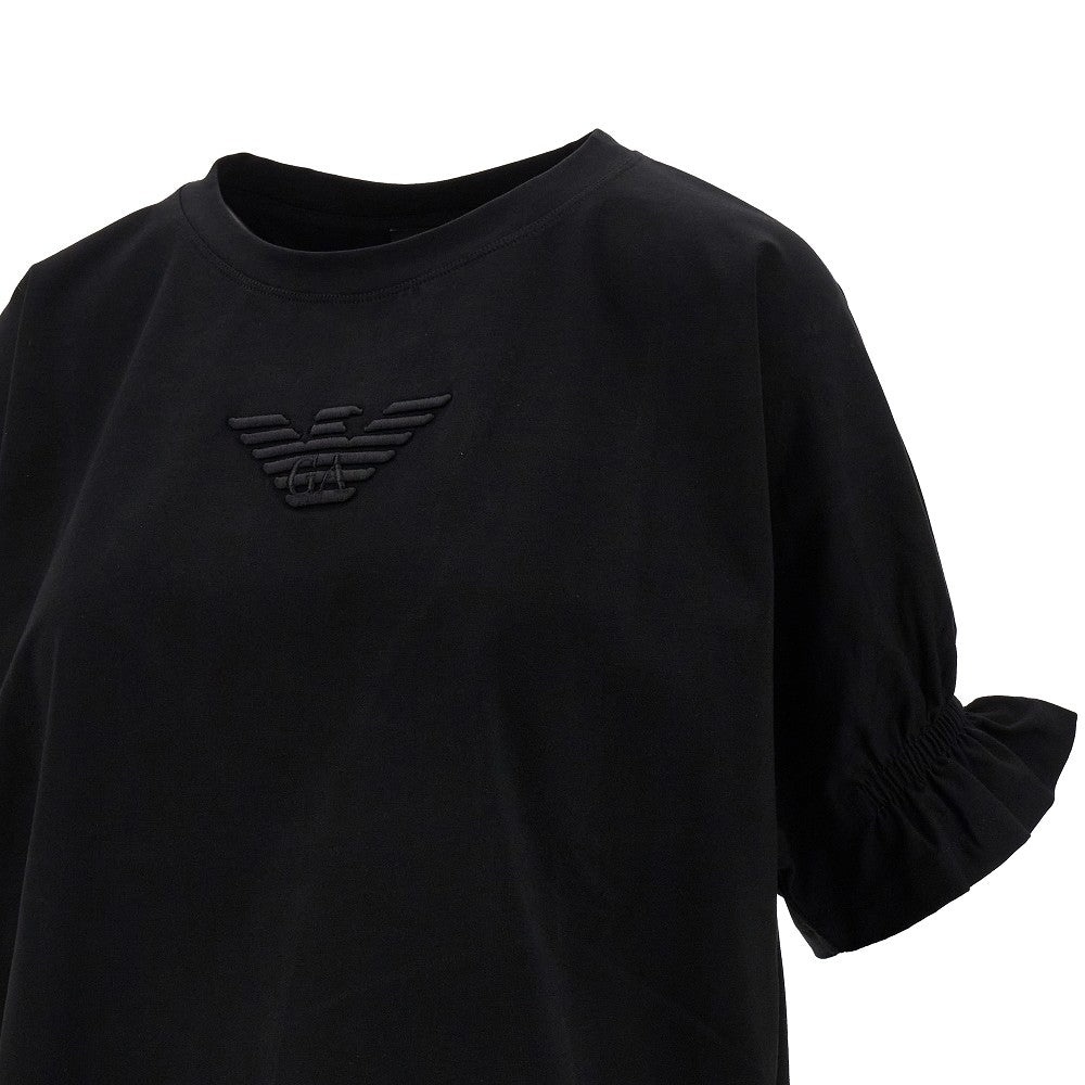 EAGLE EMBROIDERY STRETCH JERSEY T-SHIRT - 2