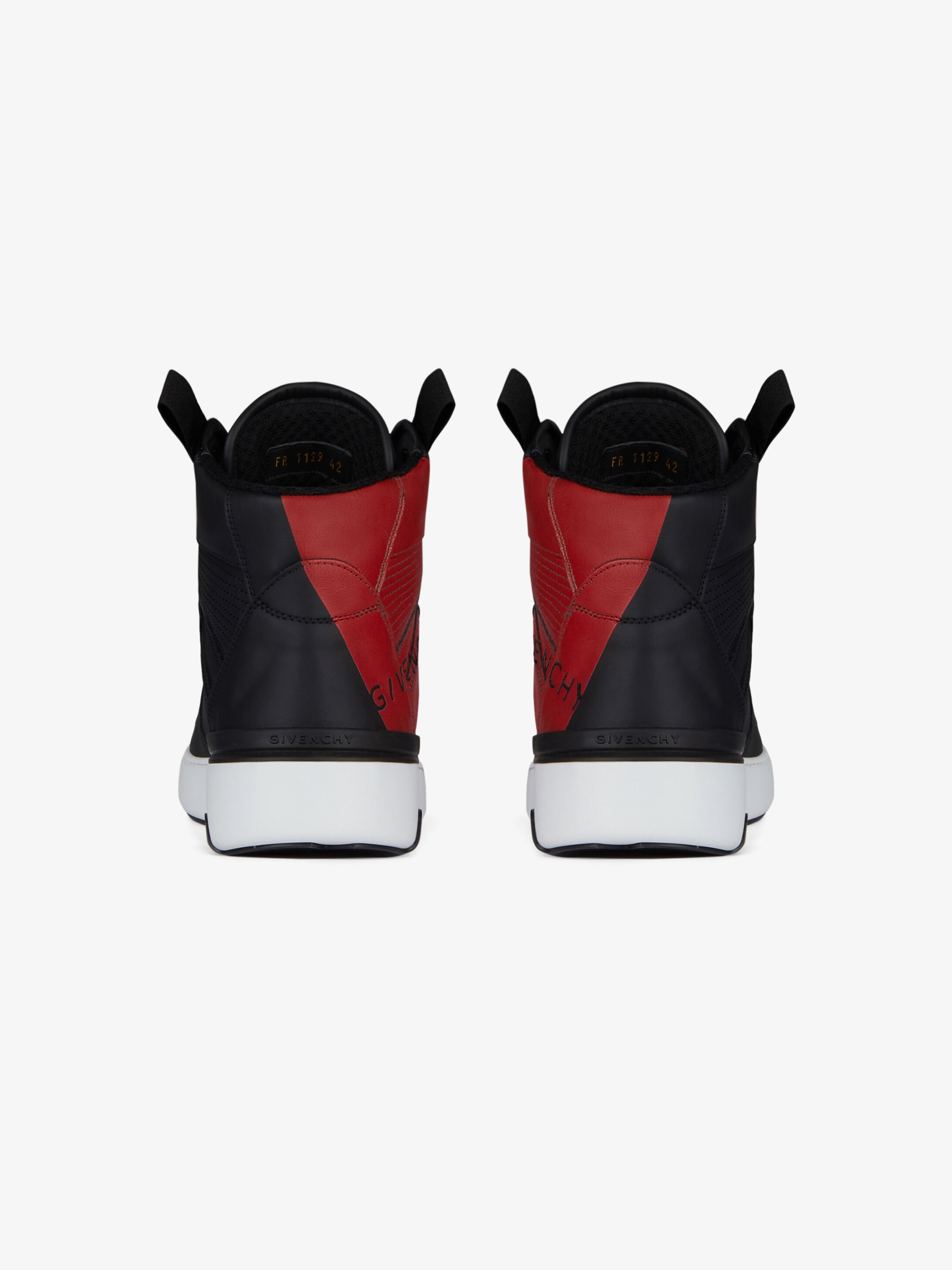 GIVENCHY wing high top sneakers - 4