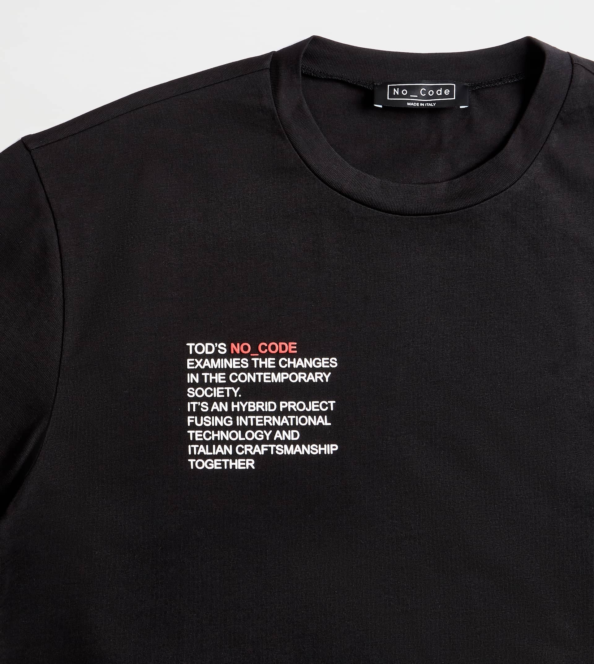 T-SHIRT NO_CODE - BLACK - 6
