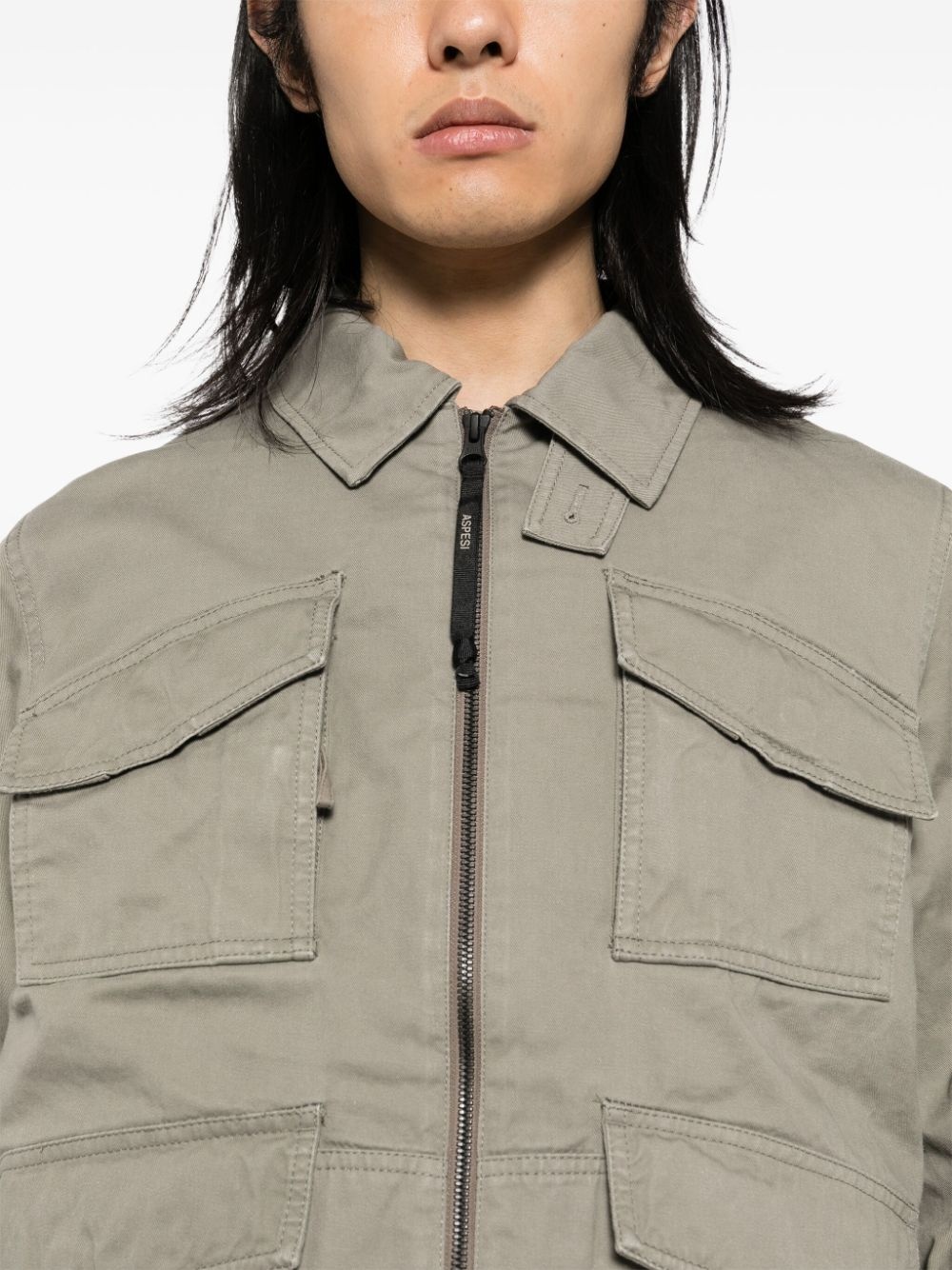 gabardine jacket - 5
