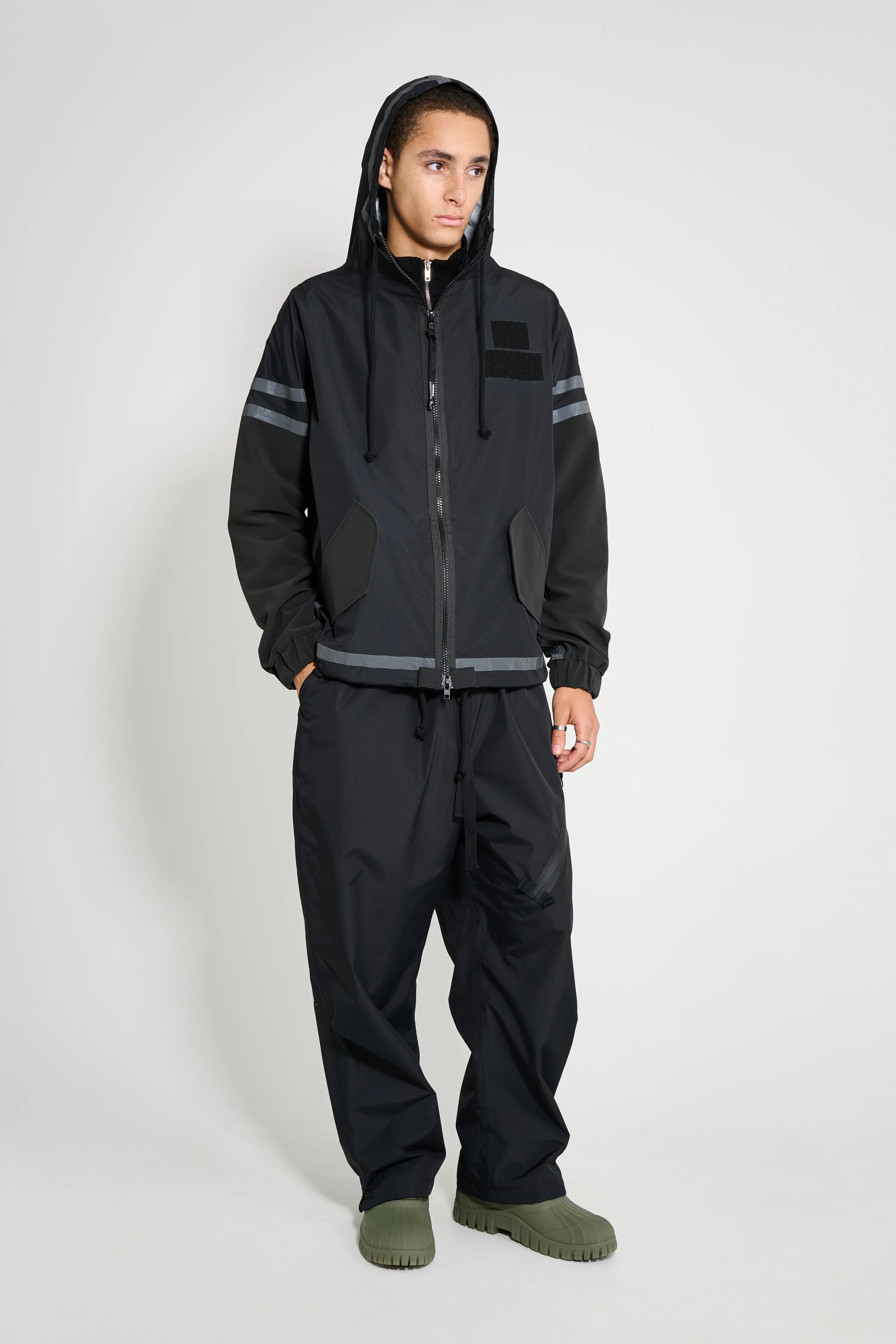 Forsa Full Zip Jacket Black - 1