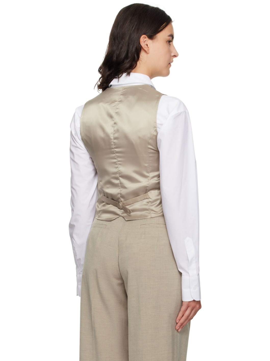 Taupe Gelso Vest - 3