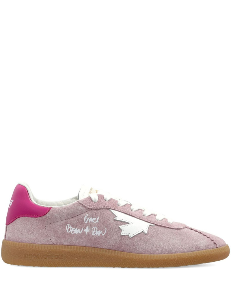 maple-leaf lace-up sneakers 1