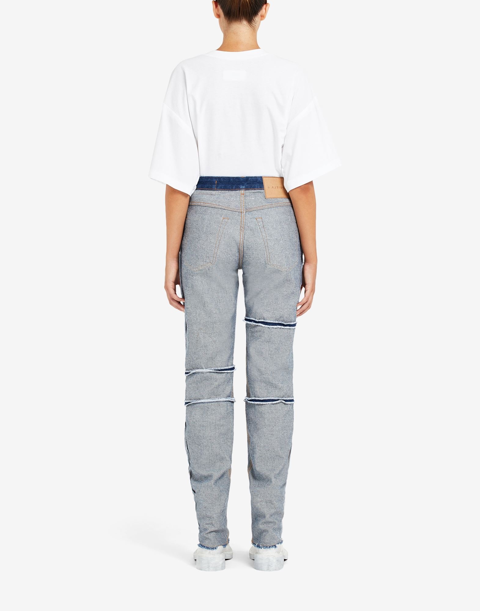 Inside out panelled jeans - 4