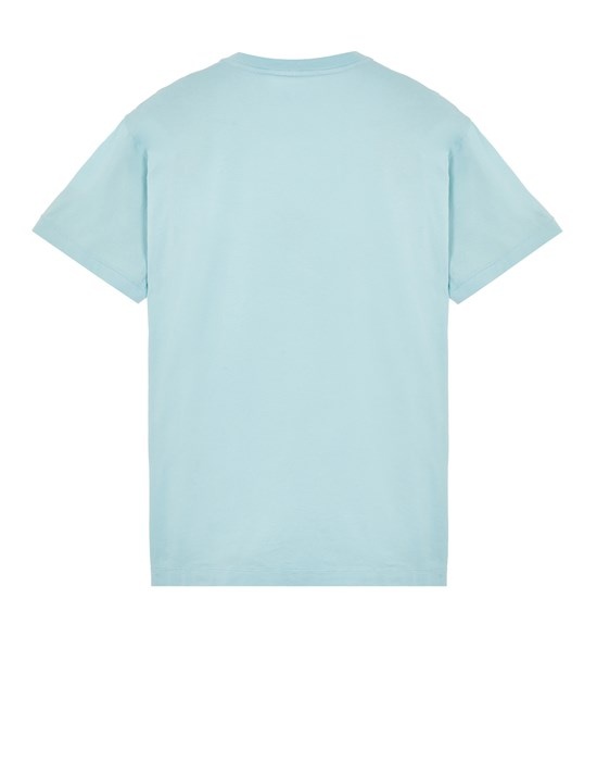 24113 GARMENT-DYED 60/2 COTTON JERSEY  AQUA - 2