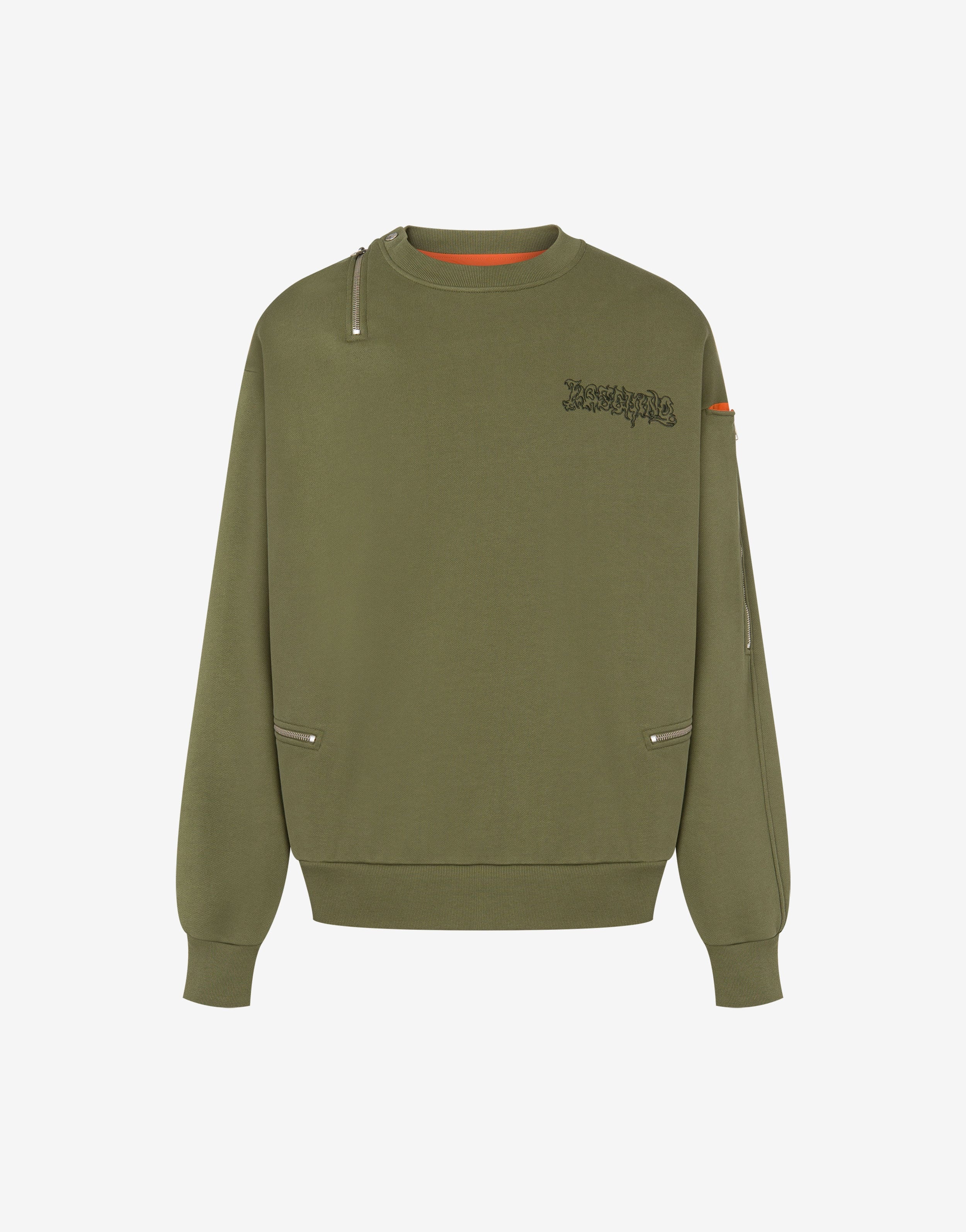 NEW WAVE LOGO ORGANIC COTTON SWEATSHIRT - 1