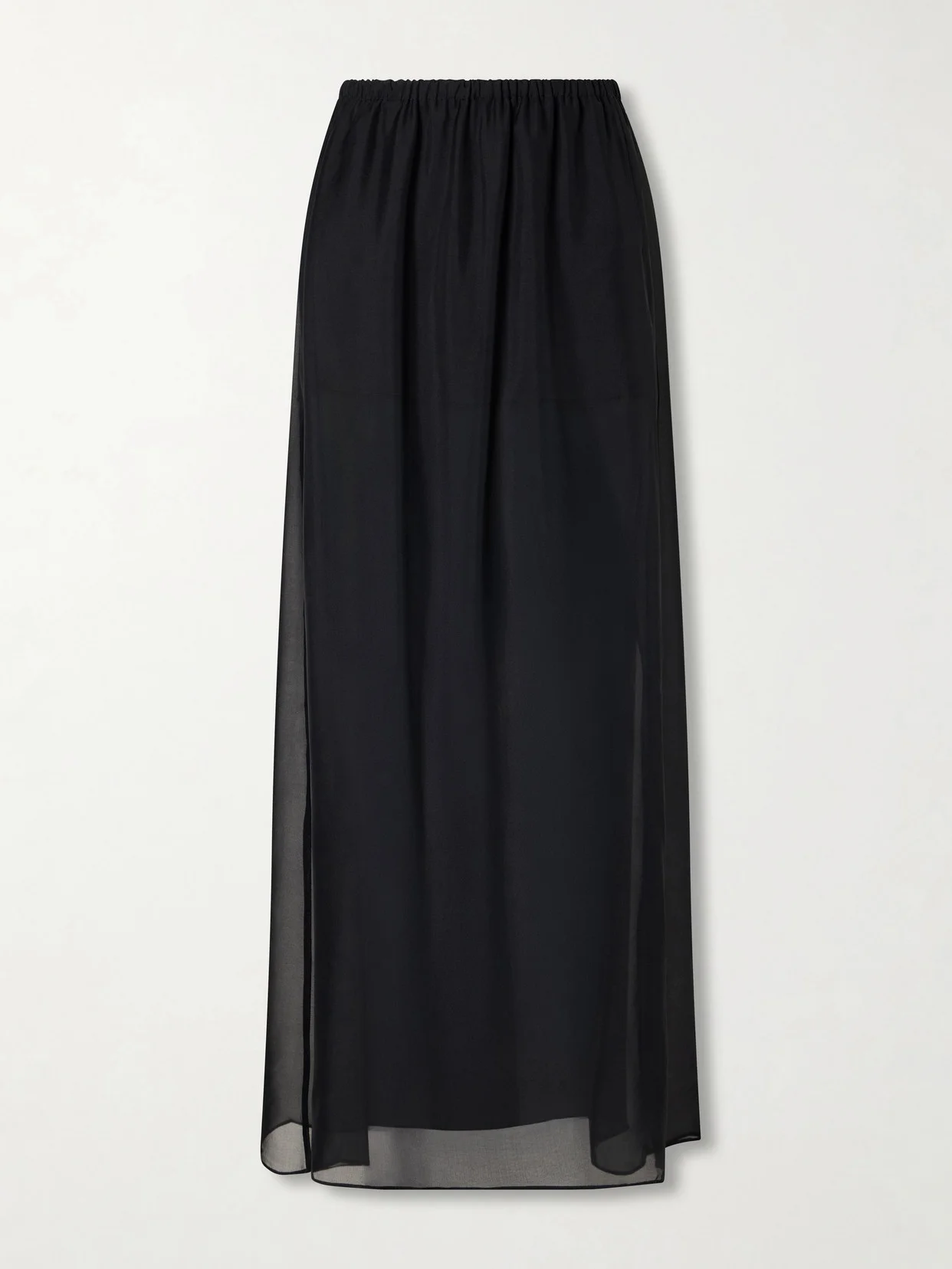 Freya Layered Silk-chiffon Maxi Skirt - 1