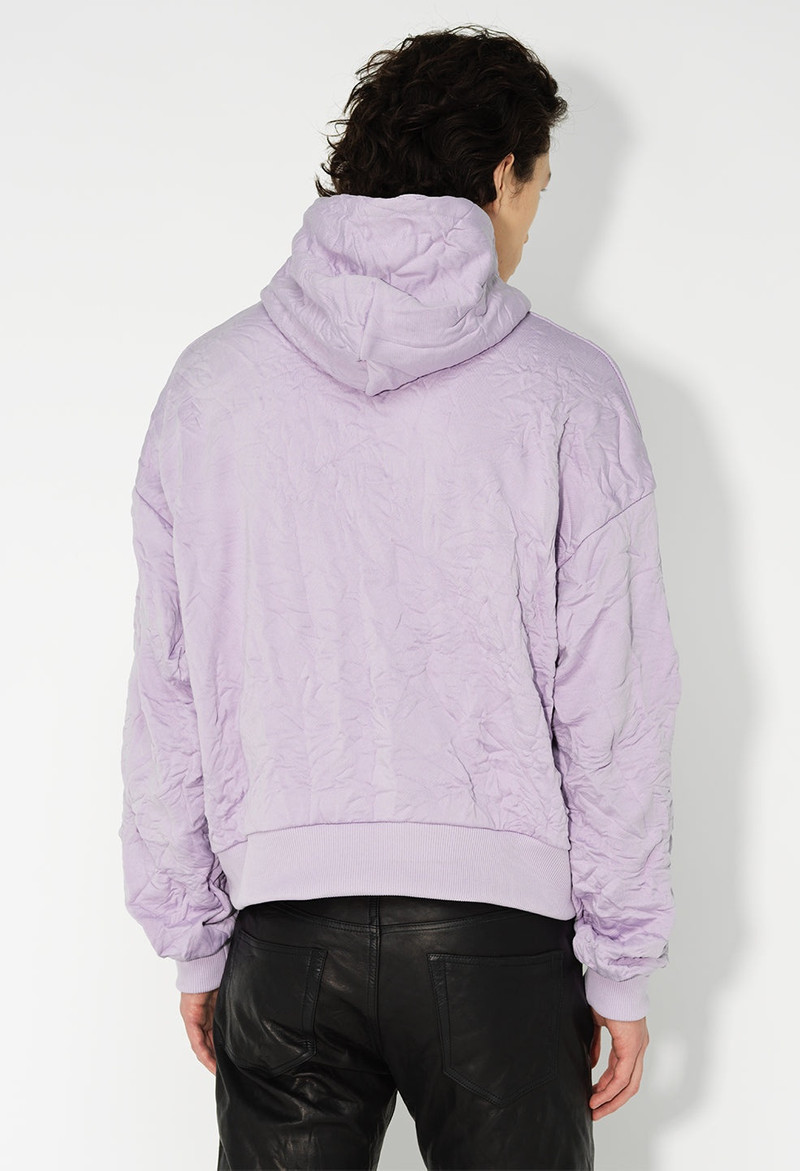 CRINKLED TERRY HOODIE 6