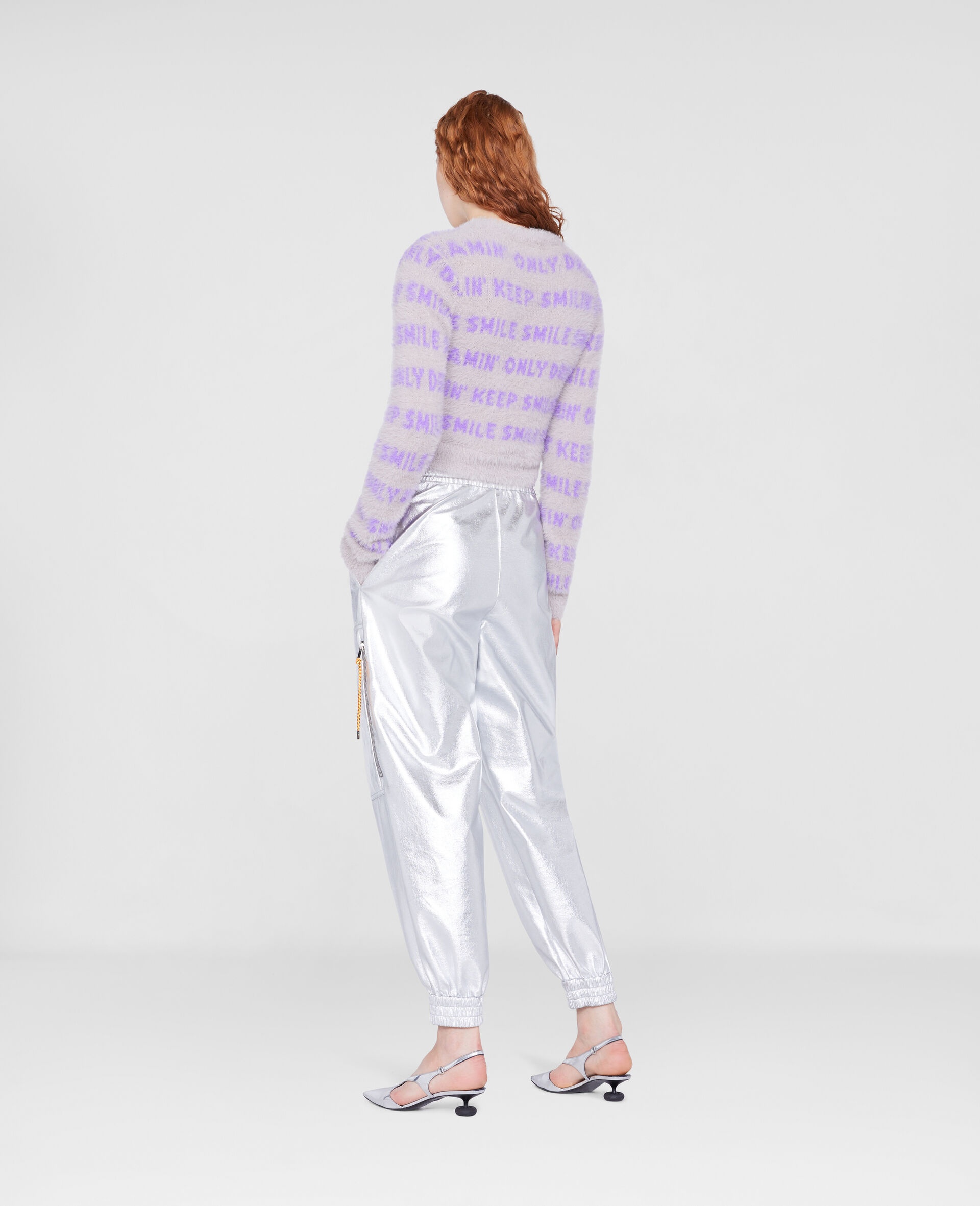 Silver Coated Trousers - 3