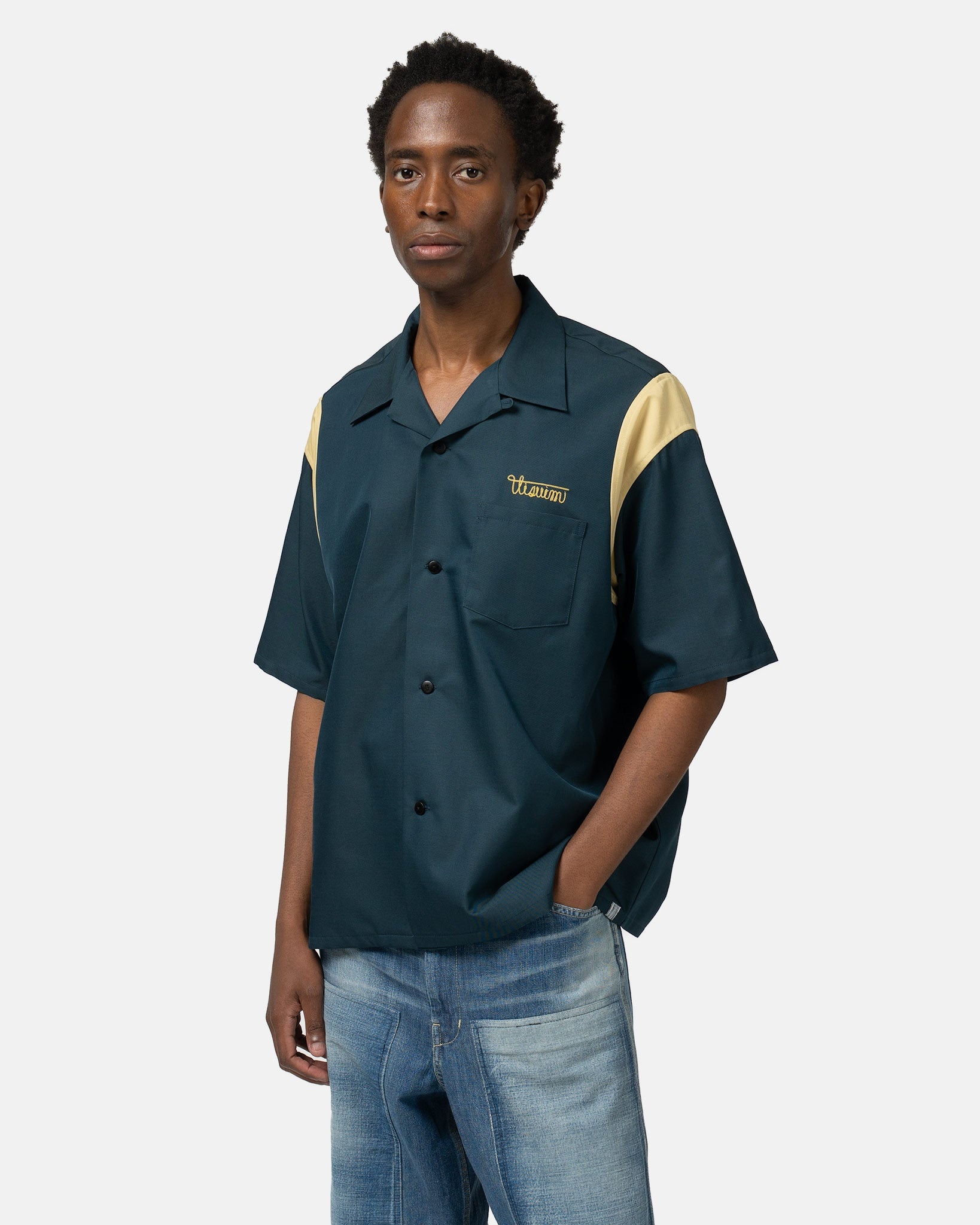 Douglas Shirt S/S Navy - 4