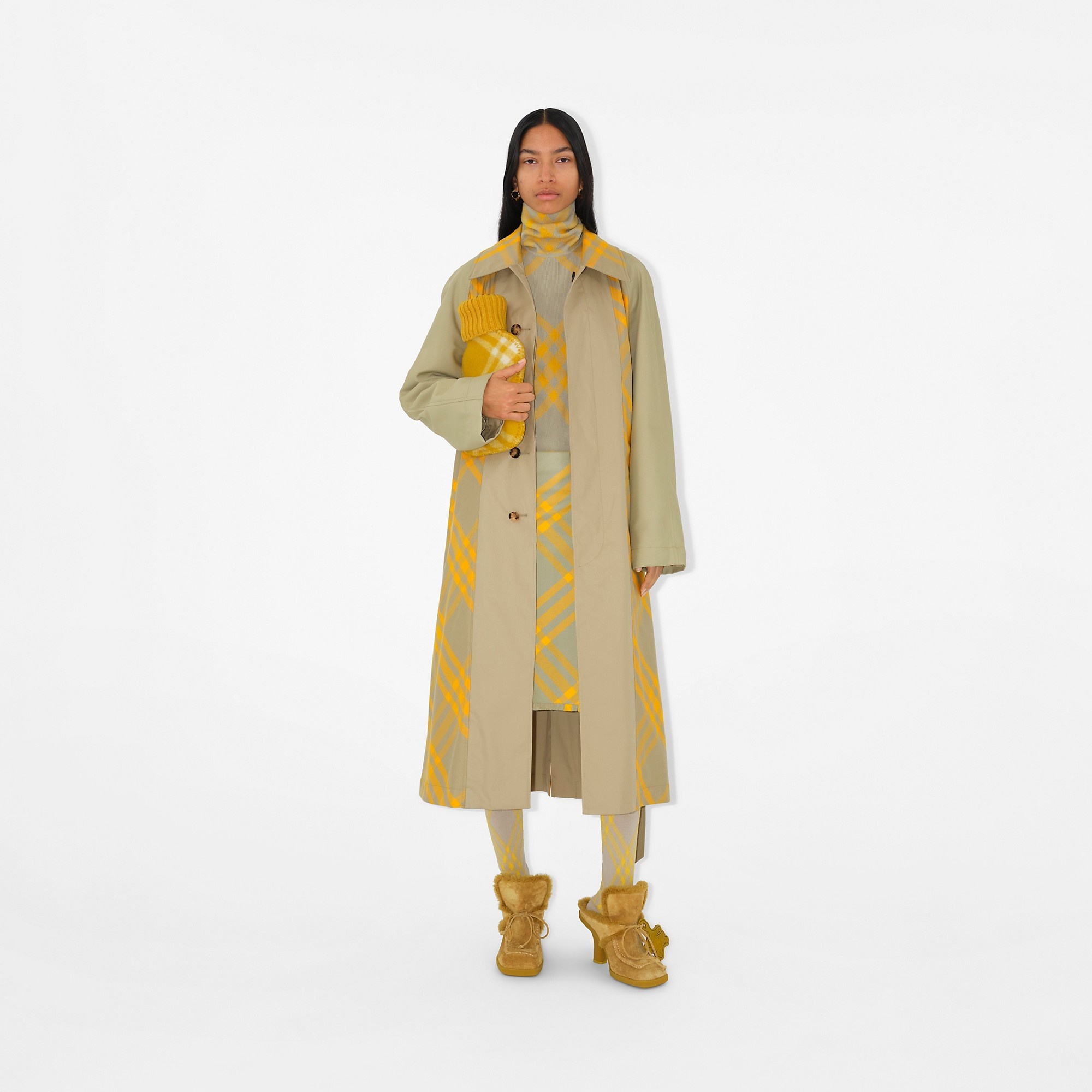 VIP【関税込み送料無料】Burberry Bradford Reversible Car Coat Burberry Long Bradford Reversible Car Coat | REVERSIBLE