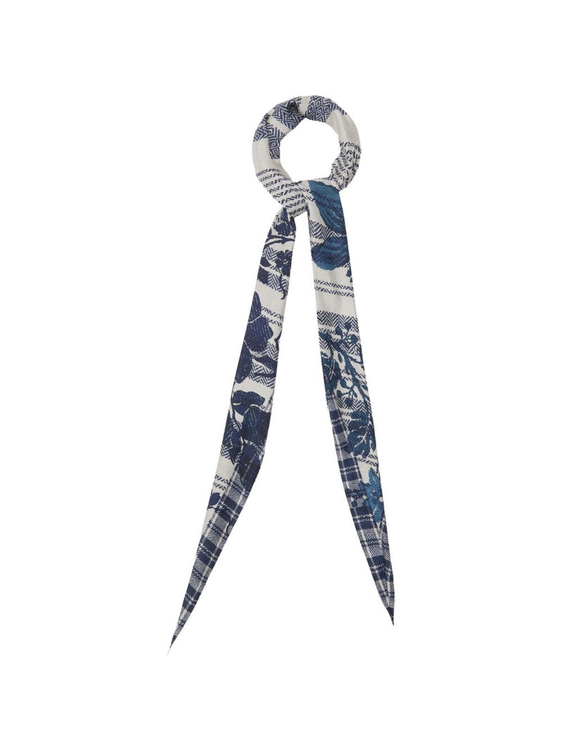 Aloeuw floral-print scarf 1